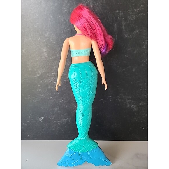 2017 Mattel mermaid Barbie multi-colored Tail Dreamtopia - Picture 8 of 10